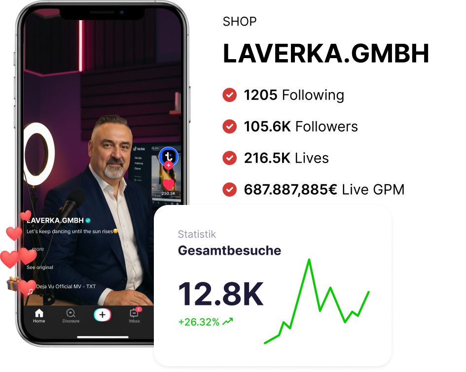 TikTok Shop Mockup